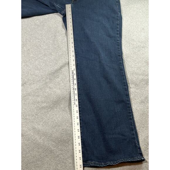 Levis 415 Jeans Womens 18W Waist34 M Classic Boot Cut Stretch Blue Denim - Picture 7 of 16